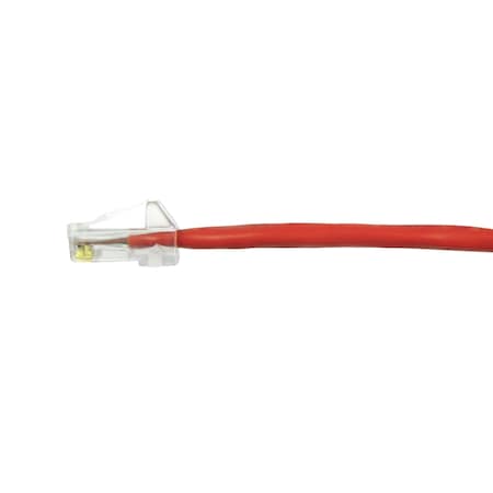 Compulink CBL ASSY MOD D/E 24-4PR, STRANDED CAT5E A/B 3FT, RED M88DE3FL503